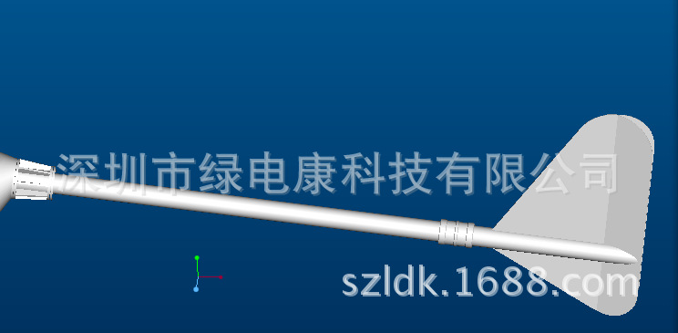 2安裝尾舵