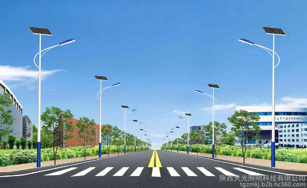 天光照明 普通太陽能路燈 仿古太陽能路燈 小型太陽能路燈廠家