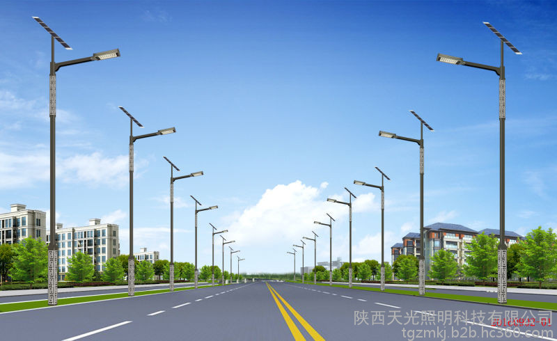 天光照明 太陽能高桿路燈 景區太陽能路燈 工廠用太陽能路燈廠家