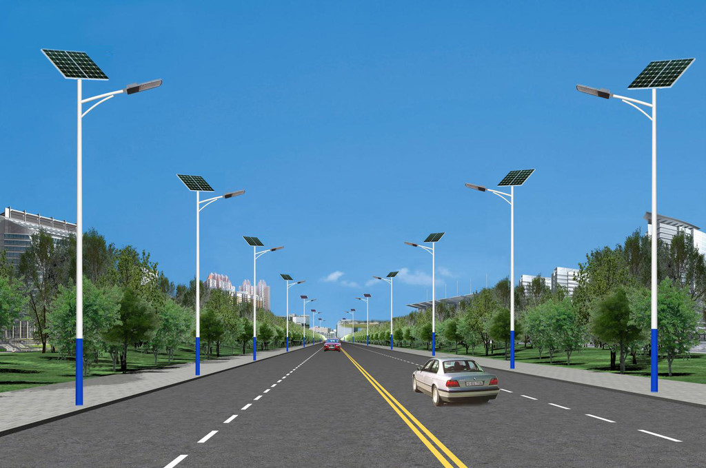 天光照明 戶外太陽能路燈 太陽能一體化路燈 太陽能路燈施工廠家