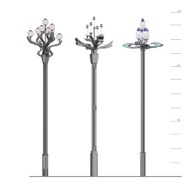 斯美爾供應廣場照明led組合燈市政道路照明玉蘭燈大型組合燈具