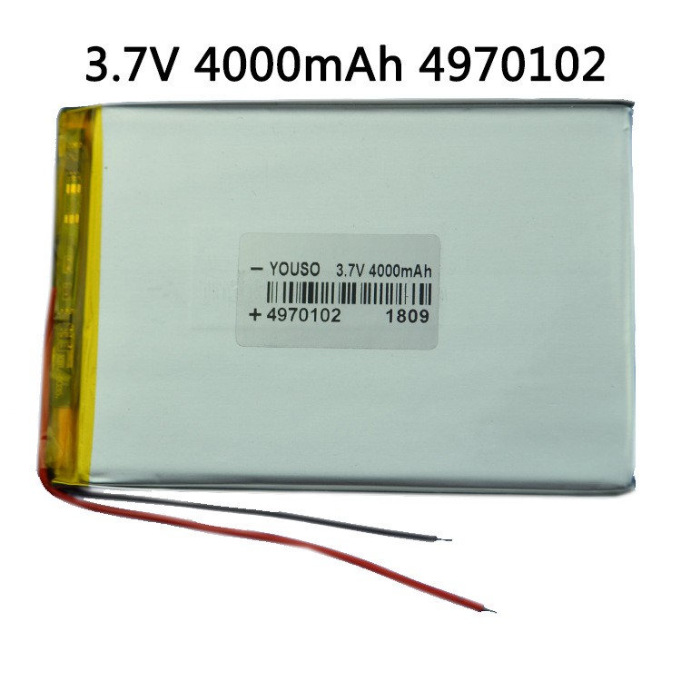 4970102 聚合物鋰電池3.7V4000mAh平板電腦電池電池組