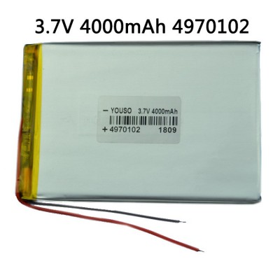 4970102 聚合物鋰電池3.7V4000mAh平板電腦電池電池組