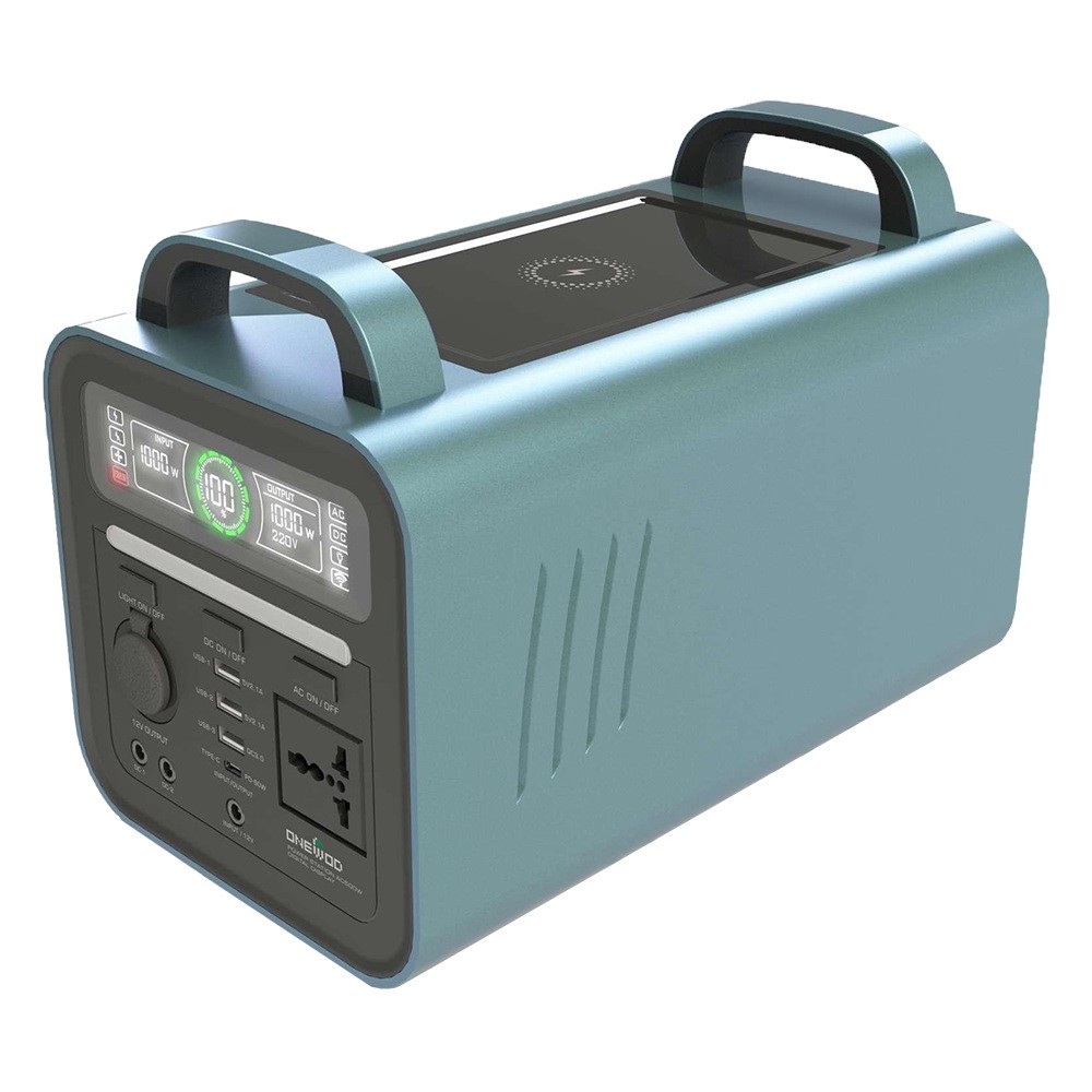 MKD1200ALF 戶外便攜式儲能電源 支持手機(jī)無線充電功能