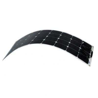 Sunpower100w透明太陽能板半柔性太陽能板用于游艇露營車