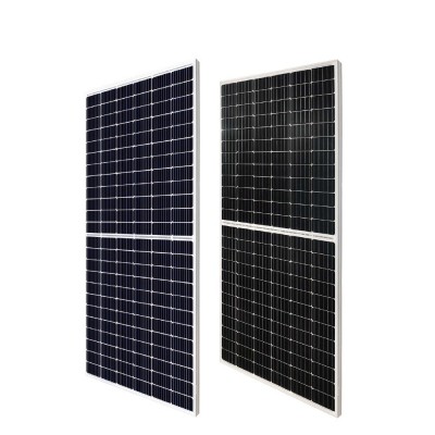 太陽能電池板光伏組件單晶450W半片發電板