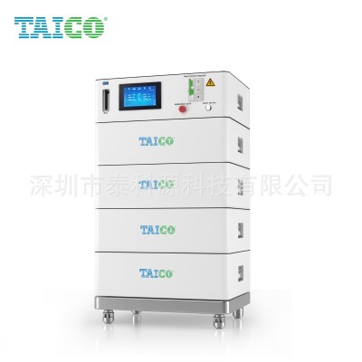 堆疊高壓磷酸鐵鋰電池太陽光伏發電204.8V100Ah家庭儲能電池20KWh