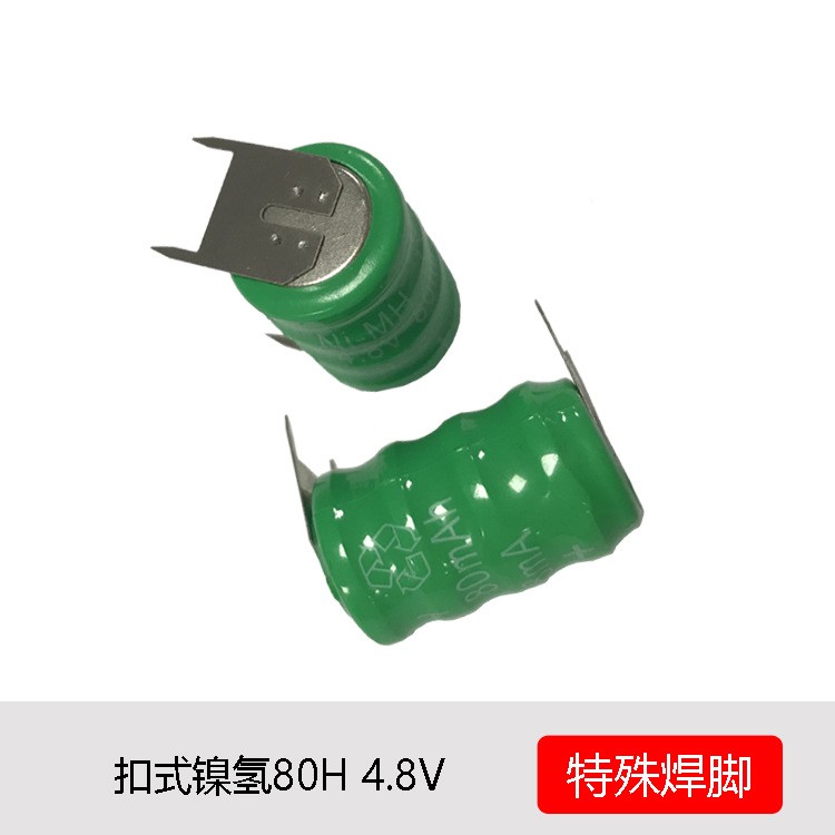 鎳氫扣式充電池組 3.6V 80mAh紐扣式充電電池 廠家直銷。