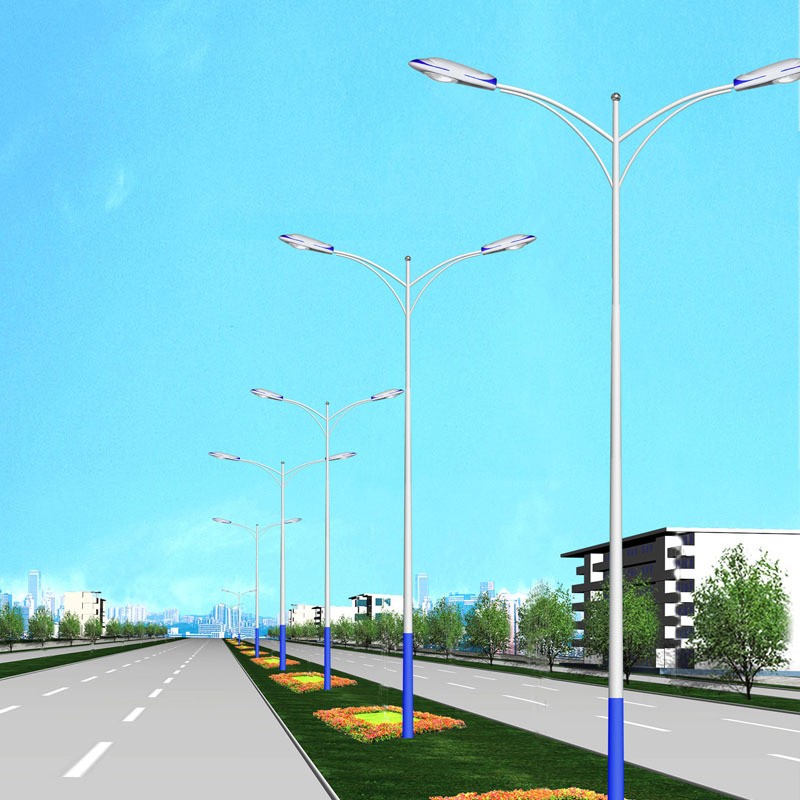 戶外道路照明LED路燈生 產(chǎn)廠家 市政工程建設(shè)夜間亮化單臂LED路燈