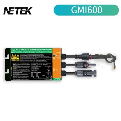 微型逆變器GMI500/600/700W正弦波MPPT可并聯(lián)2塊太陽(yáng)能并網(wǎng)即發(fā)電
