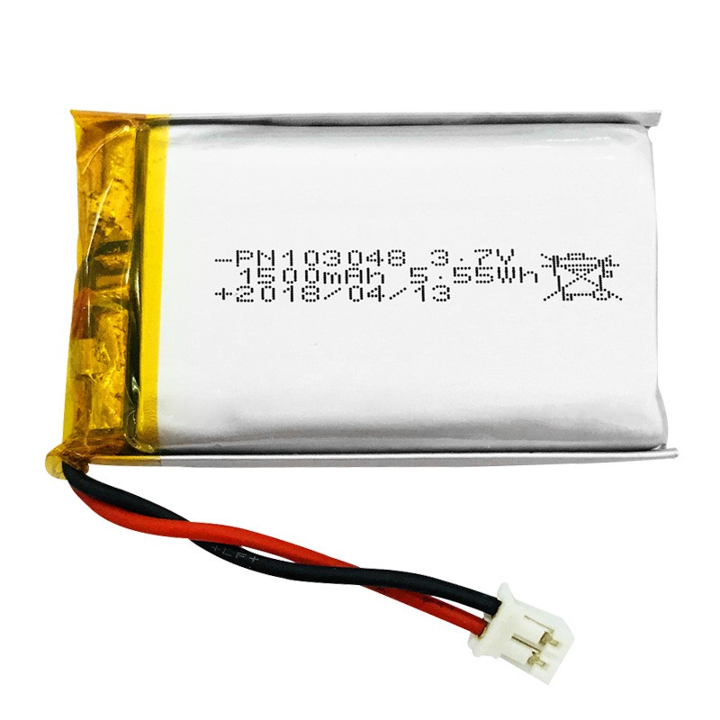 聚合物鋰電池103048-1500mAh軟包鋰電池803048 503048 鋰電池