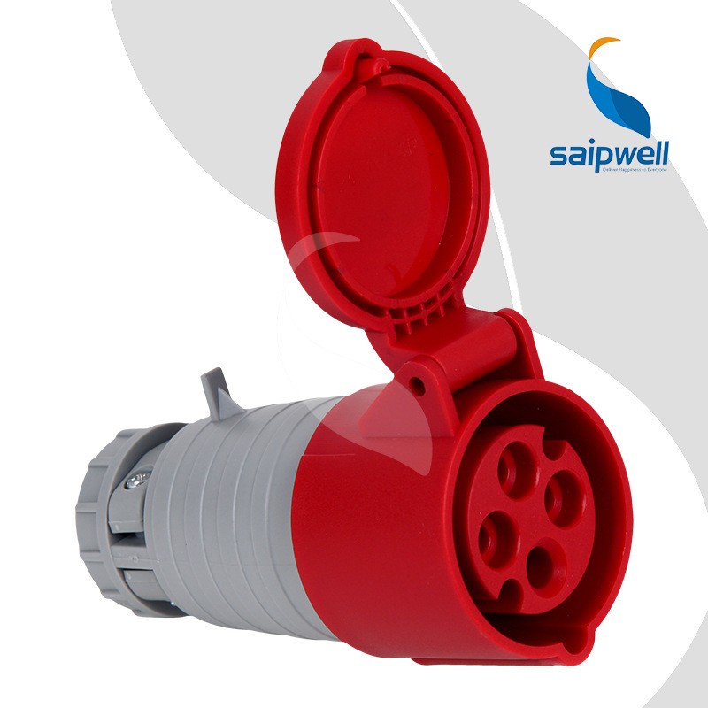 賽普源頭批發(fā)國(guó)標(biāo)AP-213連接器 IP44工業(yè)防水耦合器16A 32A經(jīng)濟(jì)型