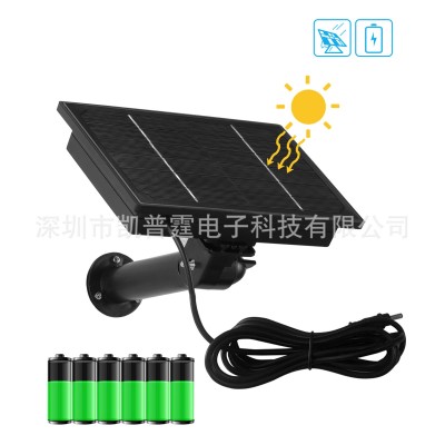 4w小型儲能系統5v6v輸出內置18650太陽能鋰電池組USB TypeC