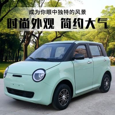 玉米老頭樂女士小型新能源電瓶車油電動(dòng)汽車家用四輪電動(dòng)車代步車