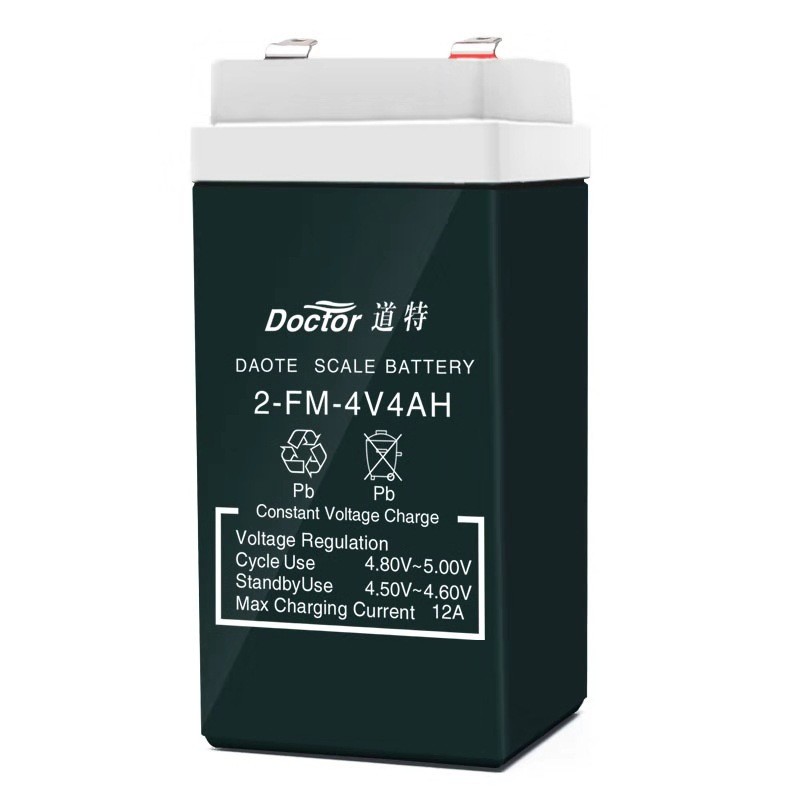 道特4V5AH電子秤電池計價稱臺秤專用鉛酸蓄電池太陽能 板充電電瓶