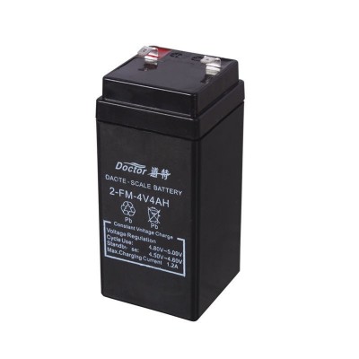 道特4V4AH/20hr充電電瓶電子秤電池4v商用臺稱免維護 鉛酸蓄電池