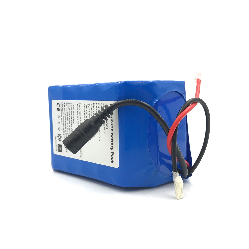 10串37-42V5000足容5A電動(dòng)自行滑板車太陽(yáng)能燈設(shè)備用蓄鋰電池組