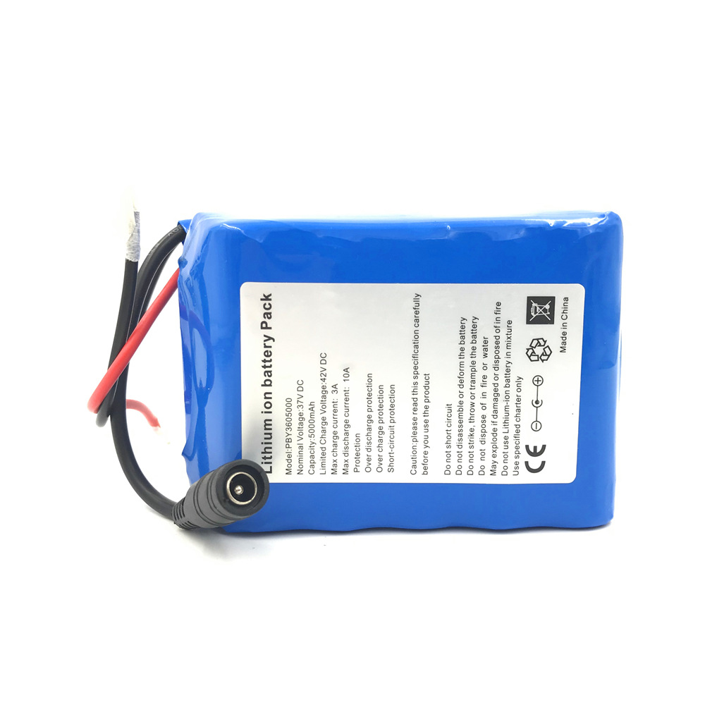 36V5000mAh容量LED路燈電機大電流鋰電池
