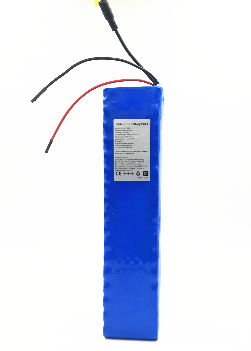 48V15000mAh容量LED燈電機設備鋰電池