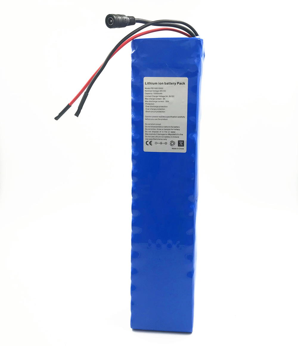 48V15000mAh容量LED燈電機設備鋰電池