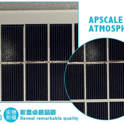 廠家直銷(xiāo)多晶硅9V3W玻璃層壓板新能源光伏板燈具玩具太陽(yáng)能電池板
