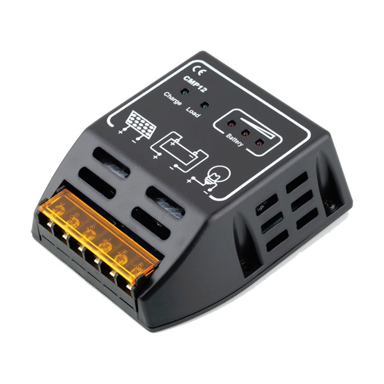 跨境專供PWM太陽能控制器12V/24V10A/20A太陽能充放電保護控制器