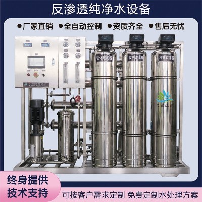 0.25噸0.5噸1噸全自動水處理設備飲用水純凈水設備反滲透ro凈水器