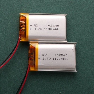 102540聚合物電池 定位拐杖電子游戲機(jī)3.7V1100mAh充電鋰電池