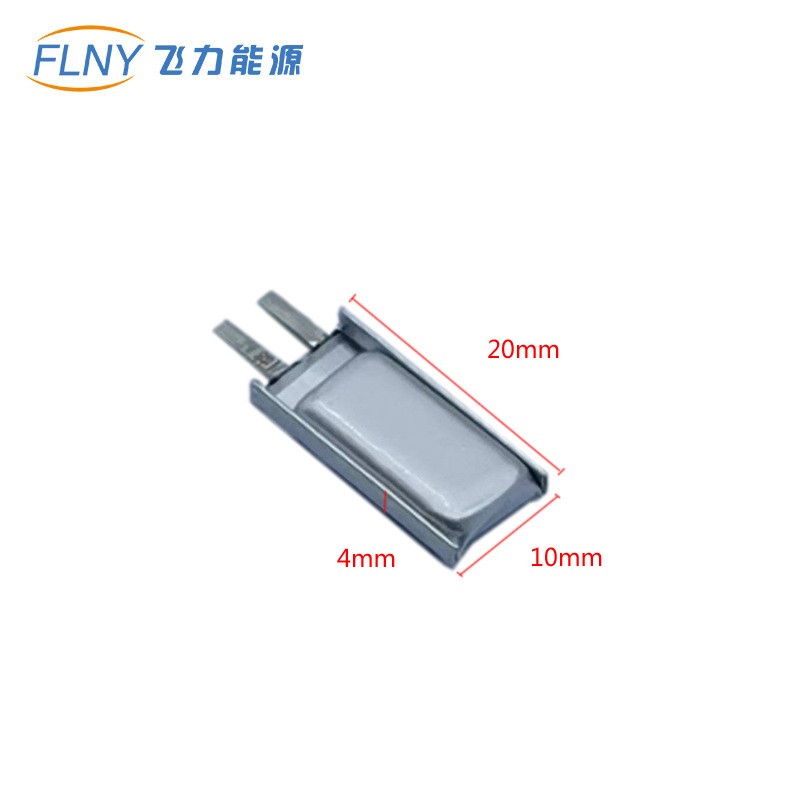 聚合物鋰電池401020-60mAh3.7V可充電超薄自拍桿智能手環藍牙耳機