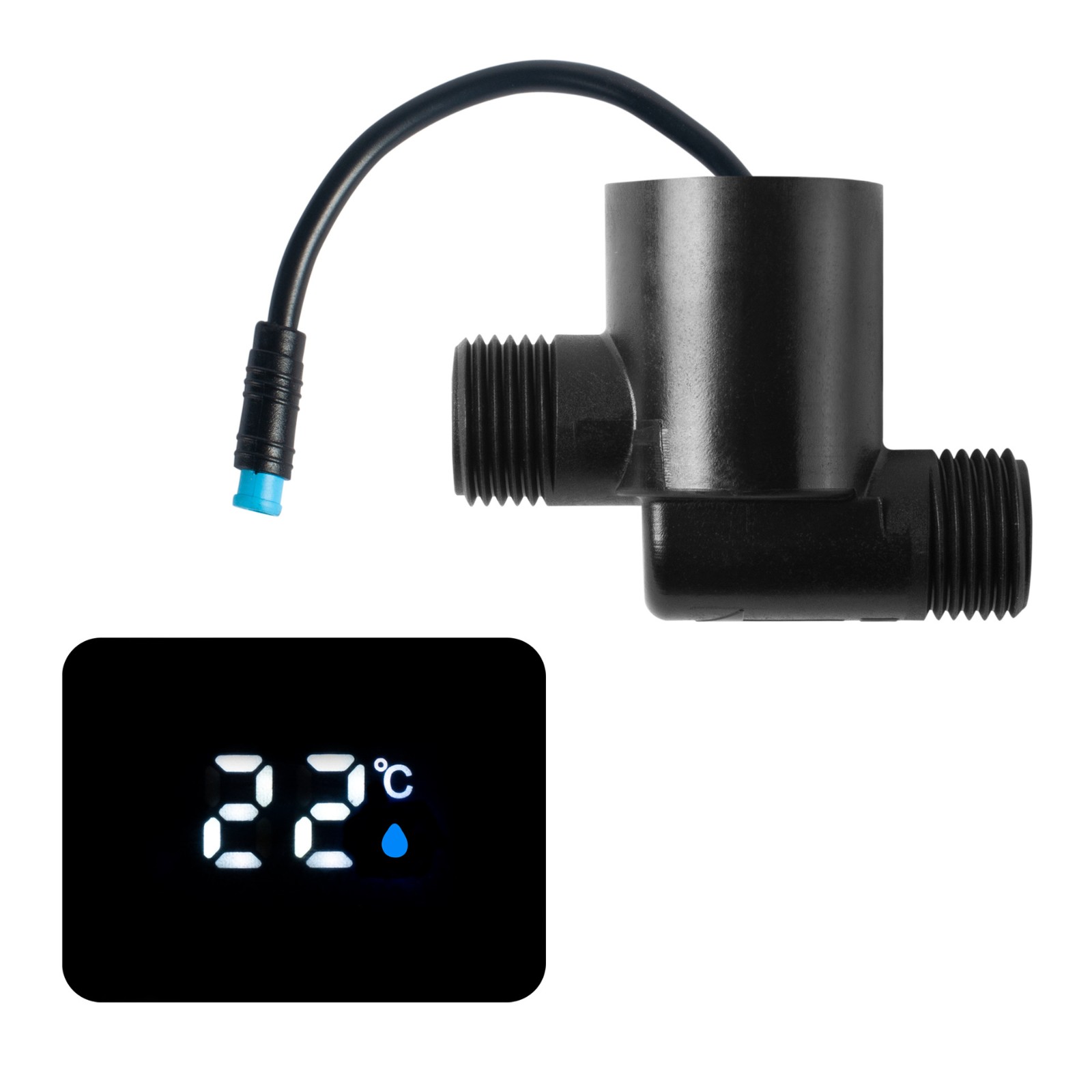 微型水力發(fā)電機花灑面盆抽拉龍頭數(shù)顯家用智能衛(wèi)浴超亮數(shù)顯發(fā)電機