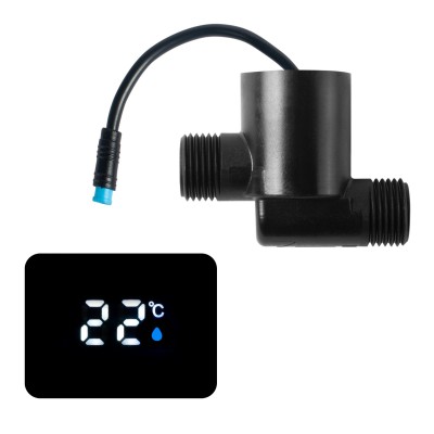 微型水力發(fā)電機花灑面盆抽拉龍頭數(shù)顯家用智能衛(wèi)浴超亮數(shù)顯發(fā)電機