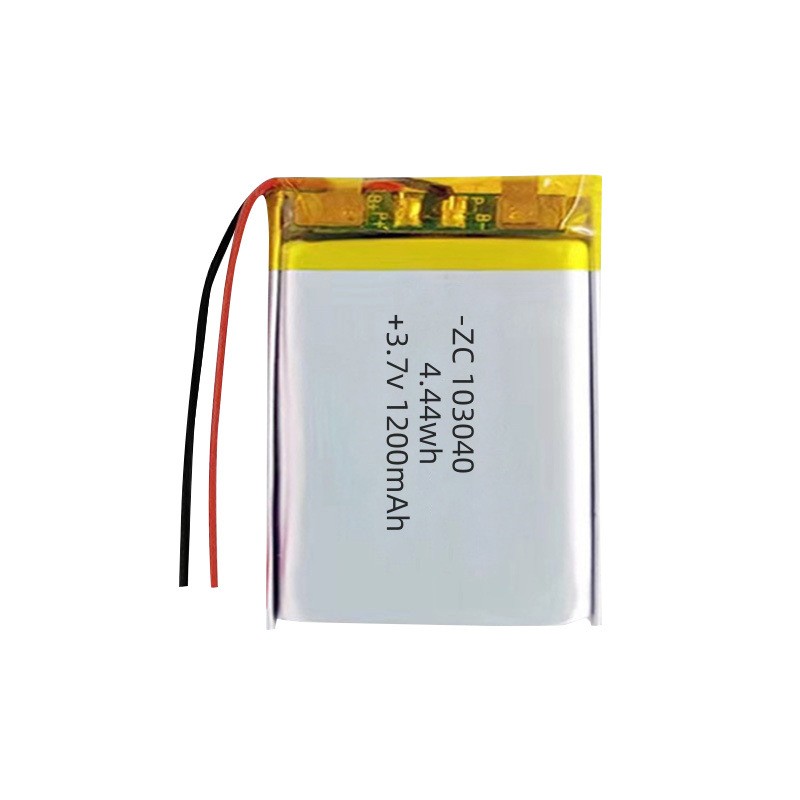 廠家批發(fā)103040聚合物鋰電池3.7v 1200mAh 按摩儀補(bǔ) 水儀音響電池