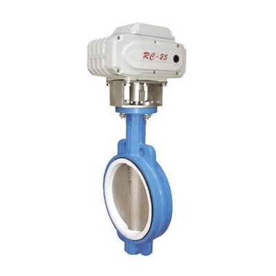 電動(dòng)襯氟蝶閥，電動(dòng)給水閥